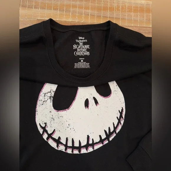Disney: Tim Burton’s The Nightmare Before Christmas Jack Skellington Sweatshirt - Picture 2 of 2